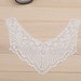 Venice Cotton lace Collar Appliques,Floral Emboridered Collar 1 pcs(91-36)