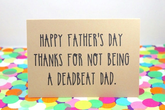 Funny Father's Day Card: Happy Father's Day by BettieConfetti