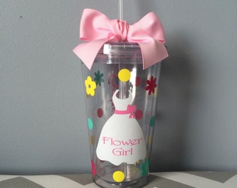 Flower Girl Tumbler