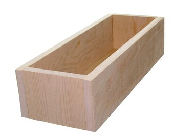6 Cedar Unfinished Wooden boxes