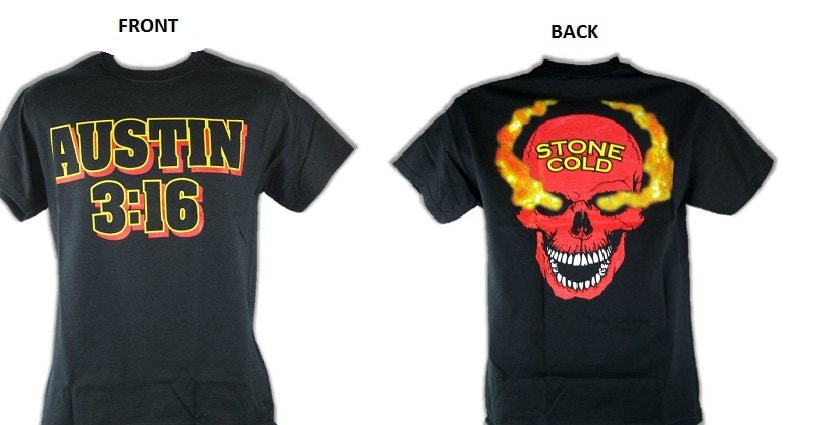 Stone Cold Steve Austin 3:16 Red Skull Fire