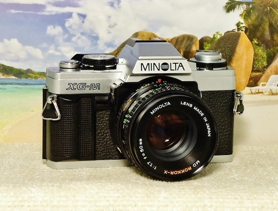 vintage minolta camera