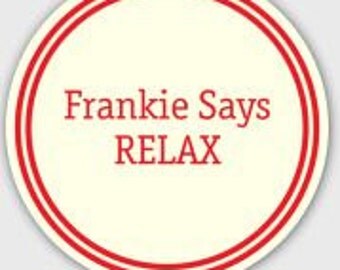 frankie says relax book