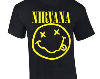 nirvana grey tshirt