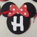 Mickey and Minnie Birthday Banner Mickey and Minnie Banner | Etsy