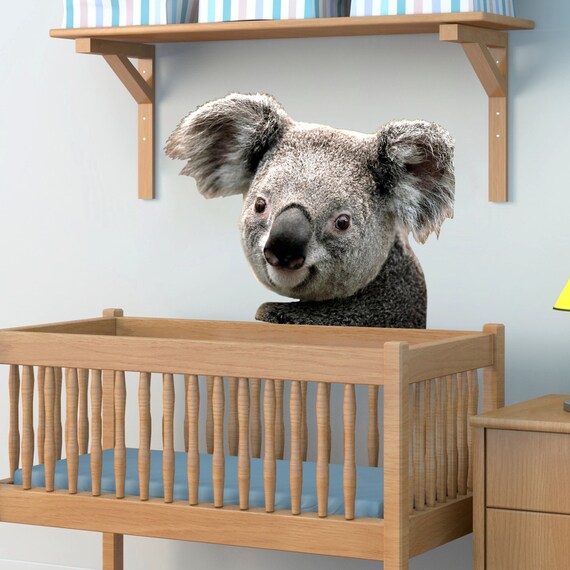 Koala Bear Wall Decal Mural Nursery Wall Decal Koala Bear