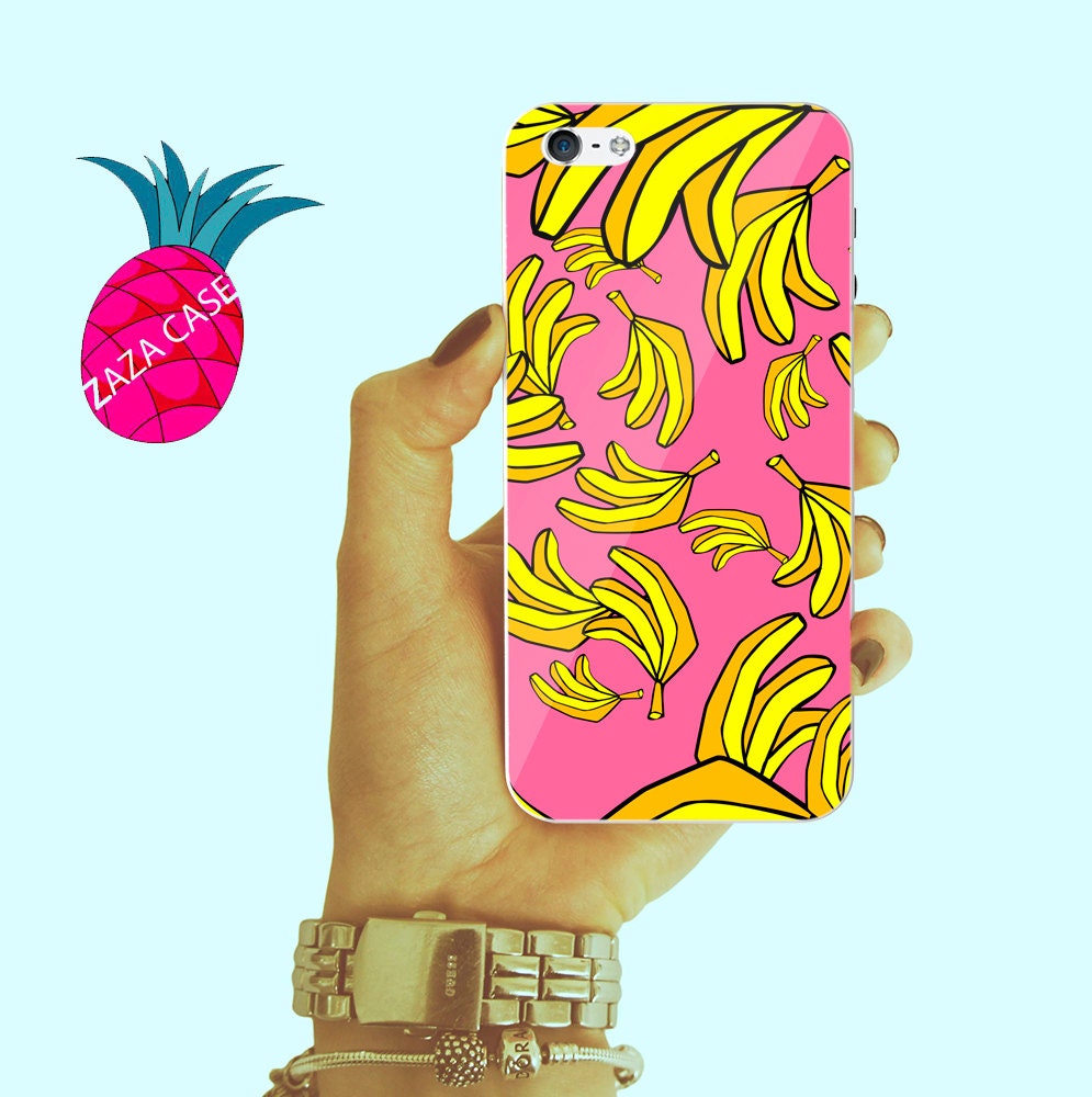 BANANA Iphone 6 case Iphone case Iphone 5 case Iphone by ZazaCase