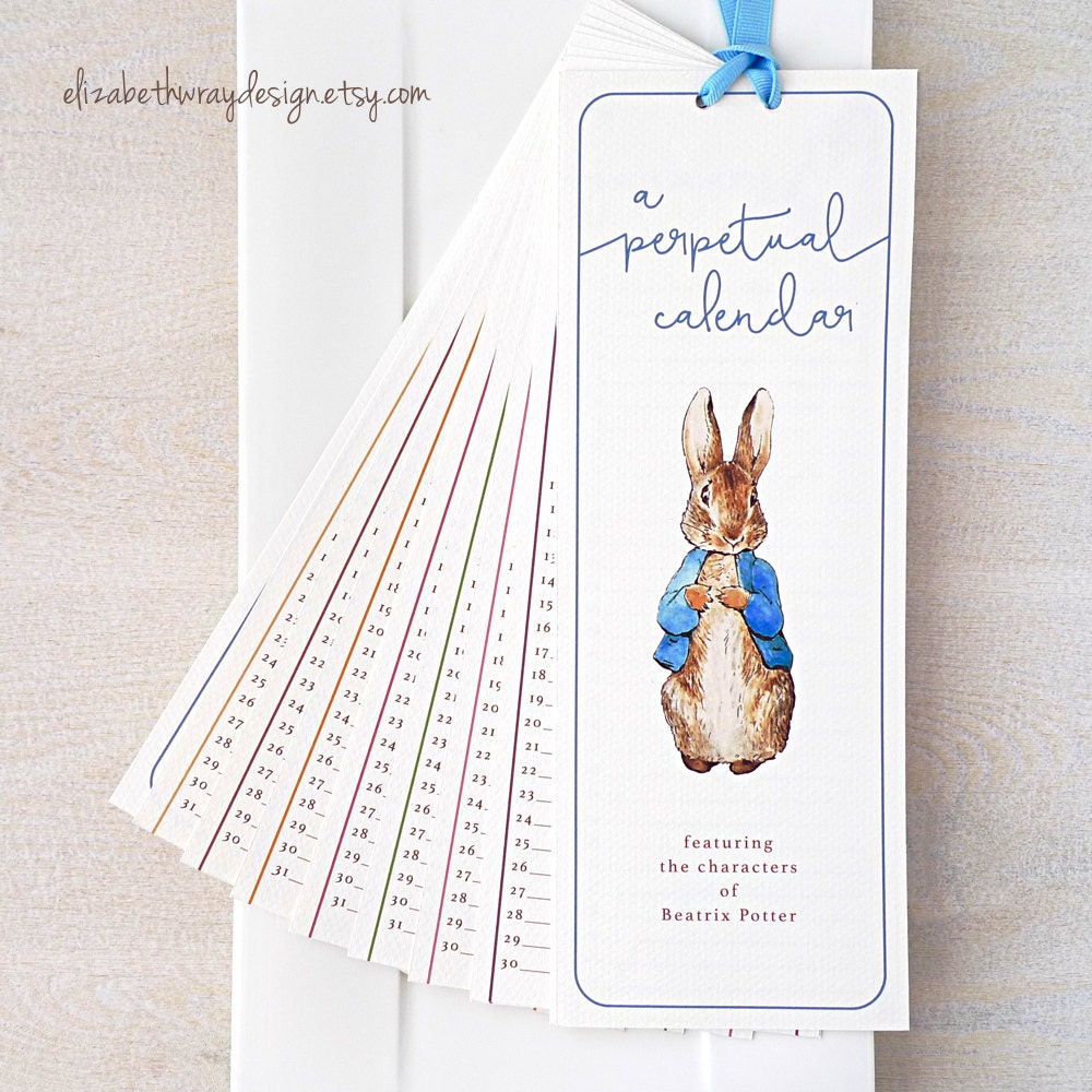 beatrix potter characters printable DIY by ElizabethWrayDesign