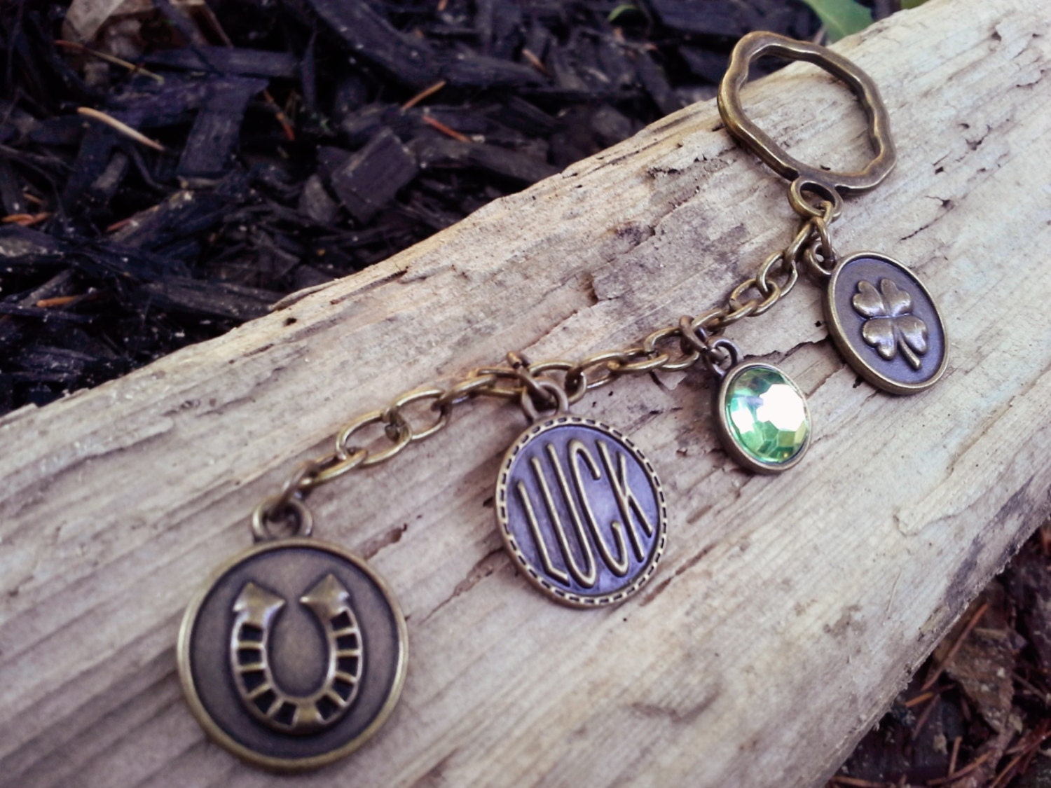 Lucky Keychain Good Luck Horseshoe Keychain