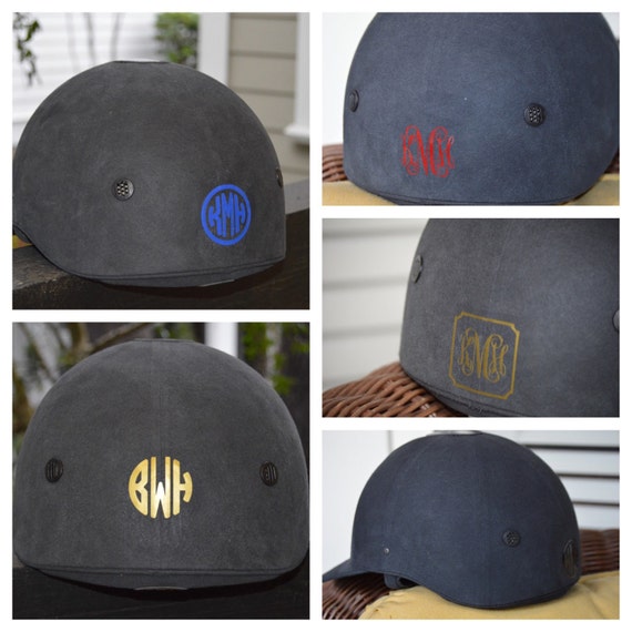 Custom Design Equestrian Riding Helmet by FoolproofCustoms on Etsy