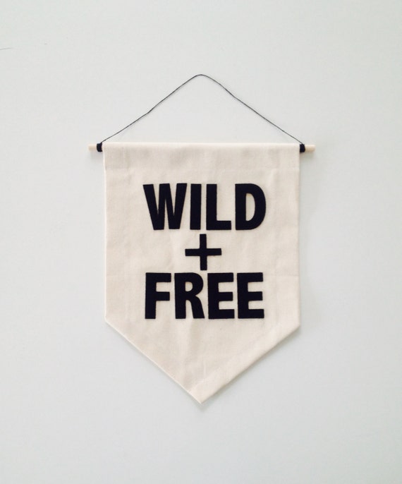 Canvas Fabric Wall Banner Wild Free Customizable by ElliandBoop
