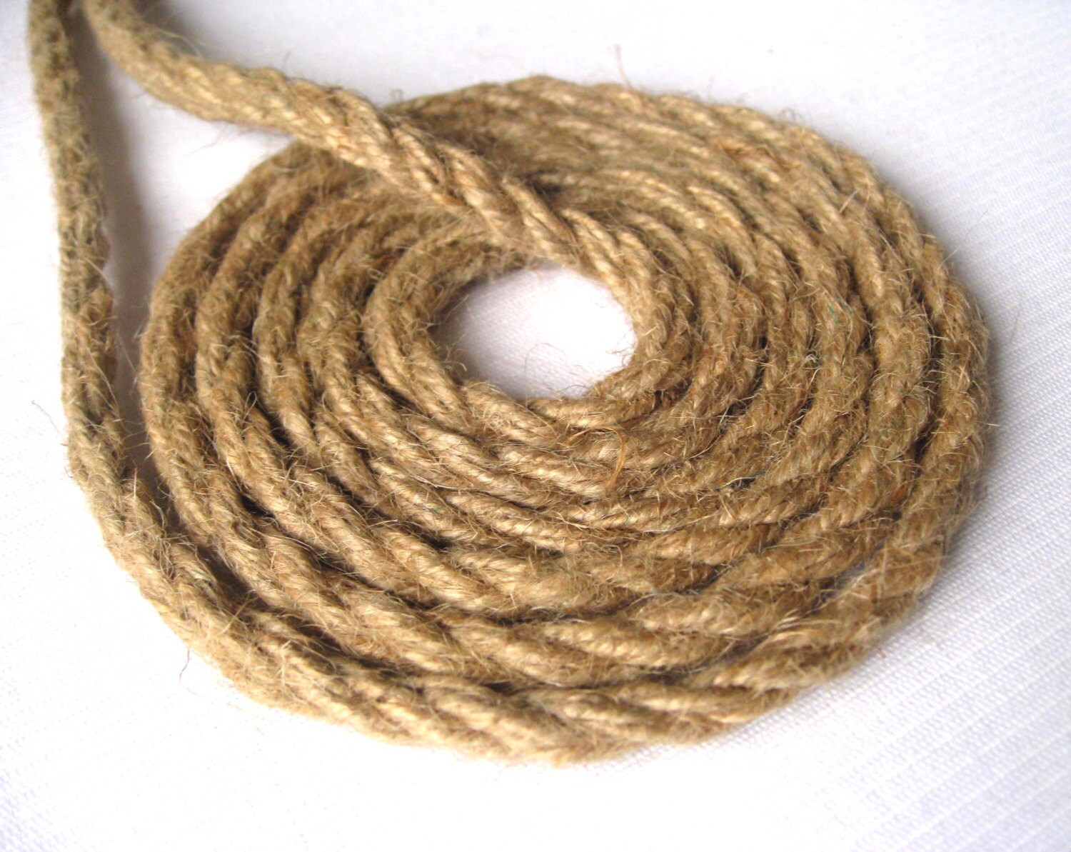 Jute Cord Jute Rope Cording Natural Cord Nautical Rope 8mm