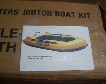 Vintage Planters Motor Boat Kit 1986