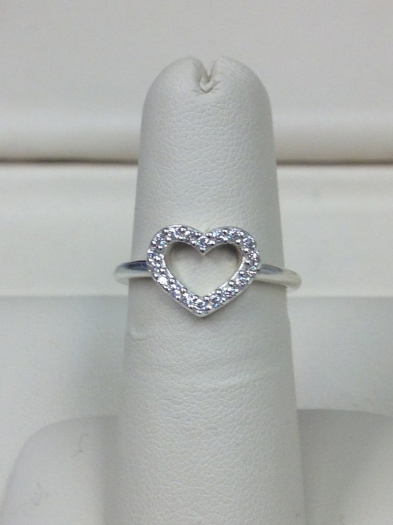 Authentic Pandora Silver Be My Valentine Ring by ...