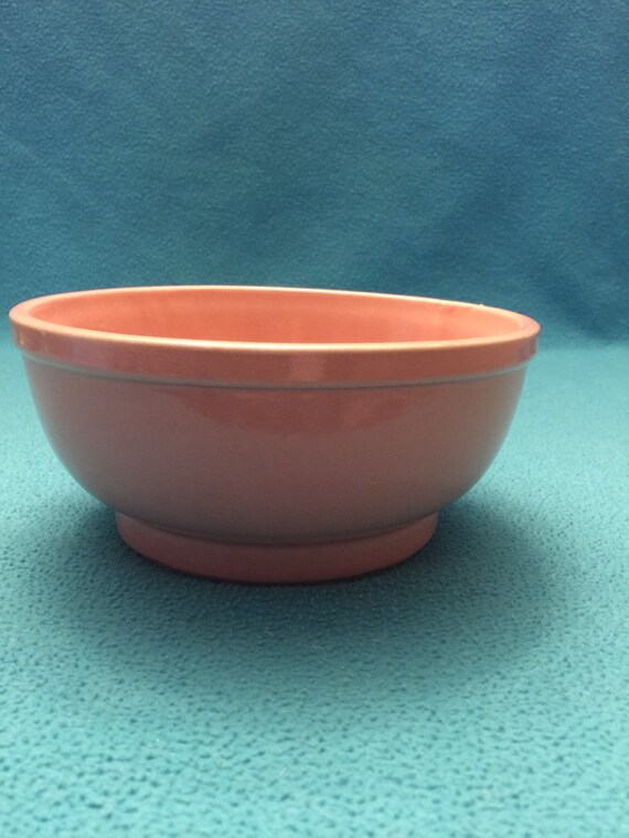 Vintage Cookson Pottery Roseville OH Light Pink by AllUnlimited