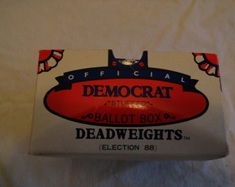 Official Democrat Ballot Box Deadweights In Original Box