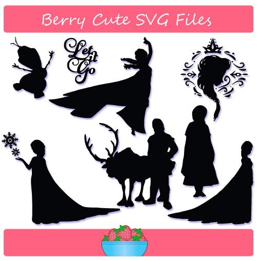 Free Free 99 Elsa And Anna Silhouette Svg SVG PNG EPS DXF File