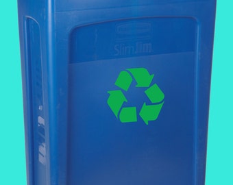 Recycle Decal Recycle Sticker Recycle Label Recycle Logo