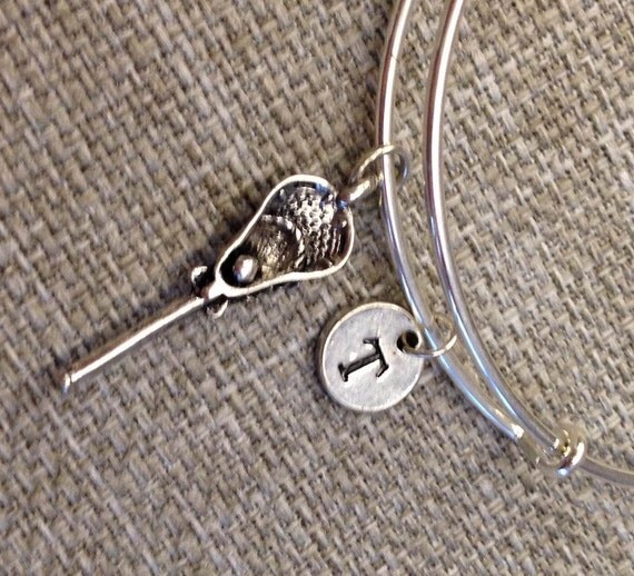 Lacrosse Stick Bracelet Lacrosse jewelry Lacrosse by LailaFindings