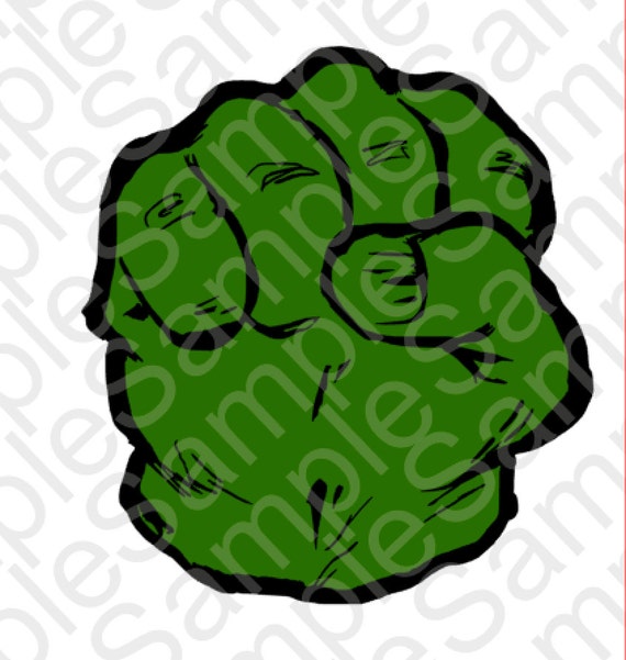 Avengers Hulk Fist Inspired Svg And Dxf Cut By Brocksplayhouse