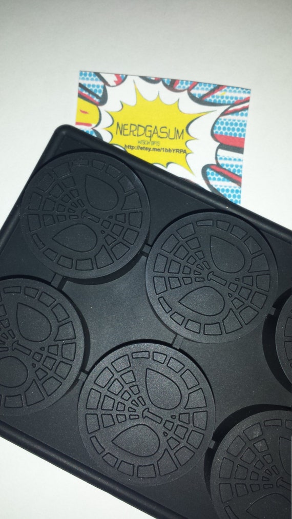 Spiderman Silicone Mold Tray for Candy / Chocolate / Cake
