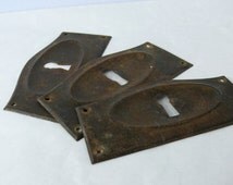 Foxcote Foundries FF05 Escutcheon - Standard - 1.5" Black Antique