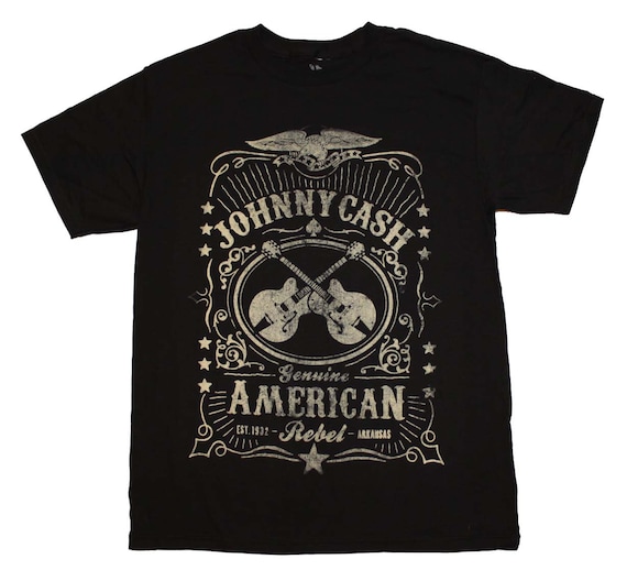 Johnny Cash Black Label T-Shirt Sz. S-M-L-XL by DeeGeesEmporium