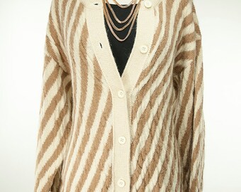 Geoffrey Beene ~ 70s ~ Alpaca Wool Sweater ~ Size M