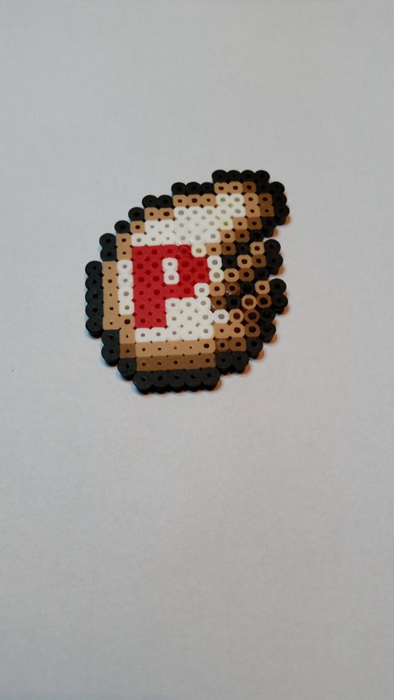 Super Mario Bros. P Wing perler decoration