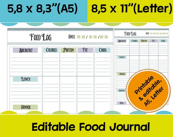easy food and calorie tracker