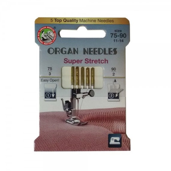 Super Stretch Domestic Sewing Machine Needles by by EastmanStaples