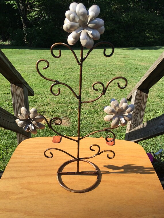 Unique Flower Jewerly Holder by BijouShack on Etsy