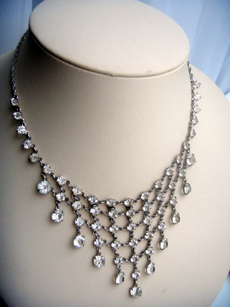 Magnificent necklace with rock crystal. – Haute Juice