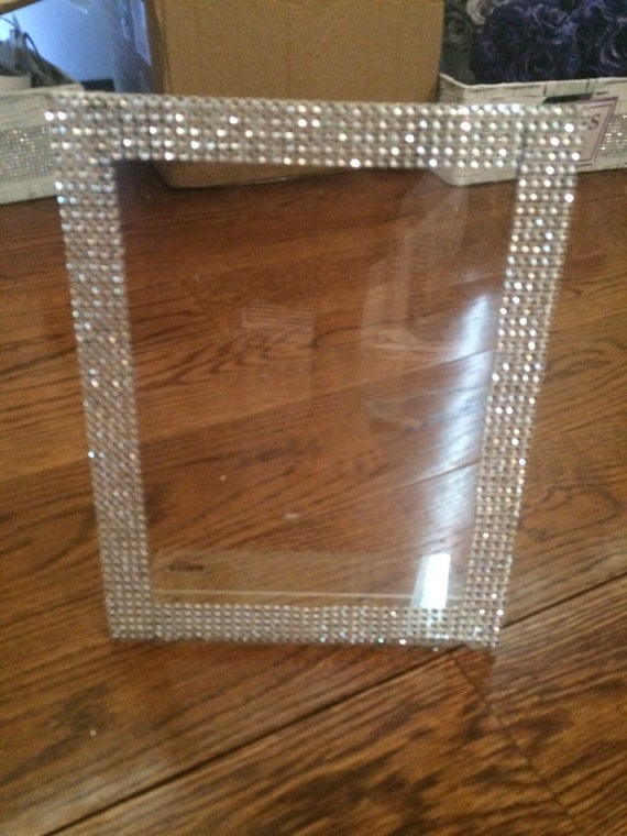 8x10 Freestanding Bling Picture Frame Bling Wedding