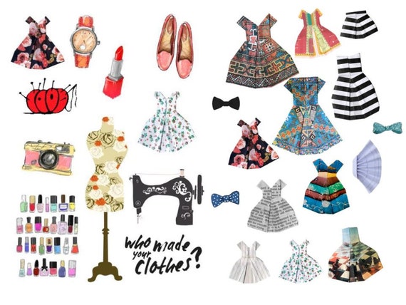 items similar to fashion design sticker fashion sticker