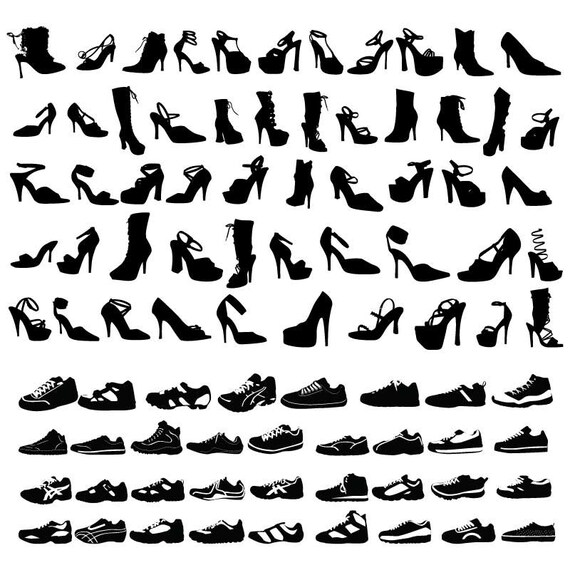 Shoe Silhouette Clipart Shoe Clip Art Shoe Clipart PNG
