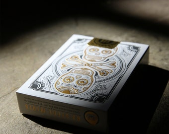 Muertos Mourning Gold Deck - Day of the Dead Playing cards