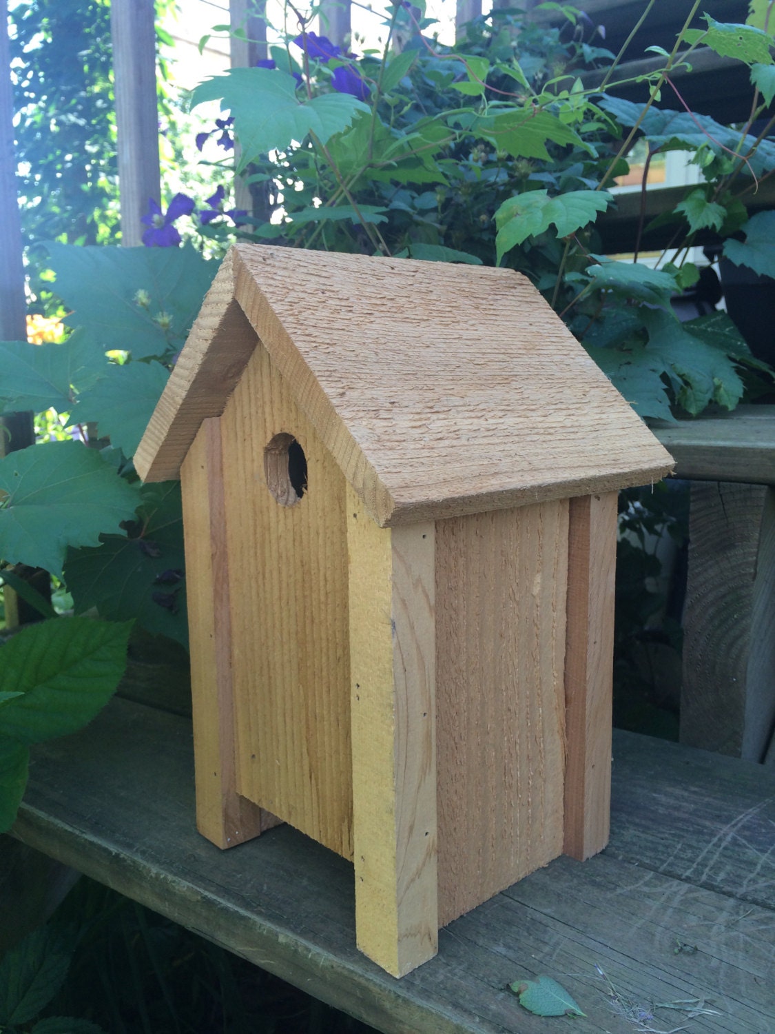 Fence Post Cedar Bird House