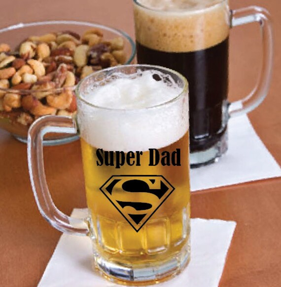 Download Father's day gift Personalized beer mug super dad by anaderoux