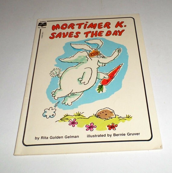 Mortimer K Saves The Day Book Vintage Childrens Book Story