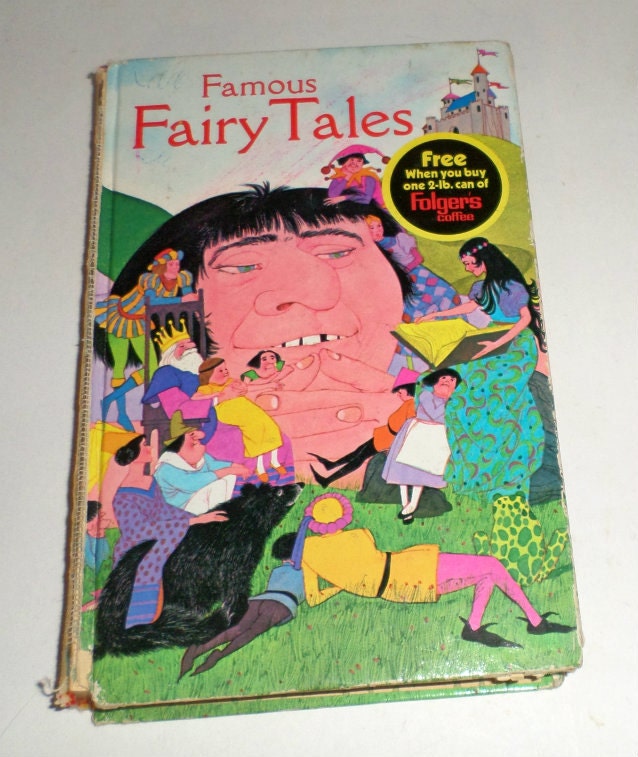 Vintage Famous Fairy Tales Book Les Gray 1971 By Carriesattic