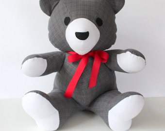 Custom Memory Teddy Bear - Made from Your Memory Clothes
