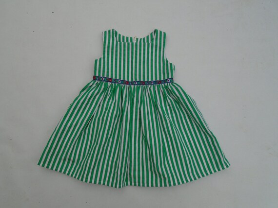 Items similar to Gils stripe dress Dress Girls dress girls fashion ...