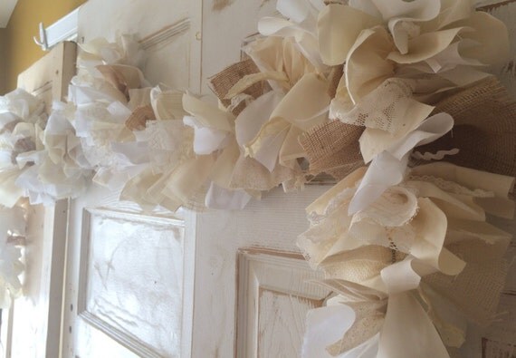 burlap wedding idea burlap wedding garland handmade burlap wedding idea burlap wedding garland handmade