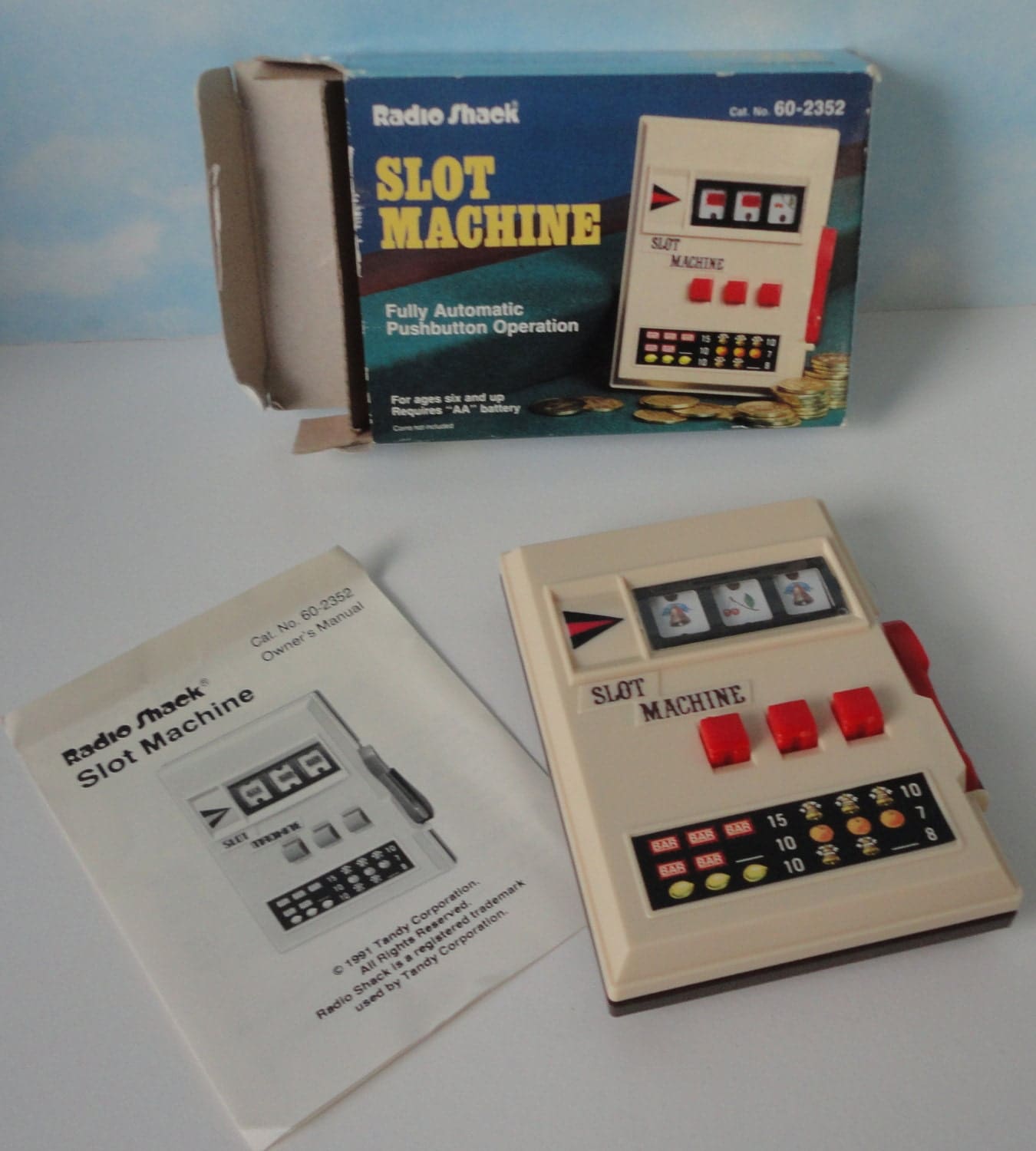 Automatic slot machine