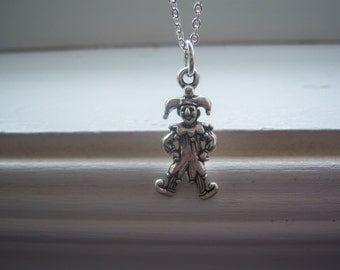 Jester Necklace -Clown Necklace - Court Jester Necklace - Joker Necklace - Free Gift With Purchase
