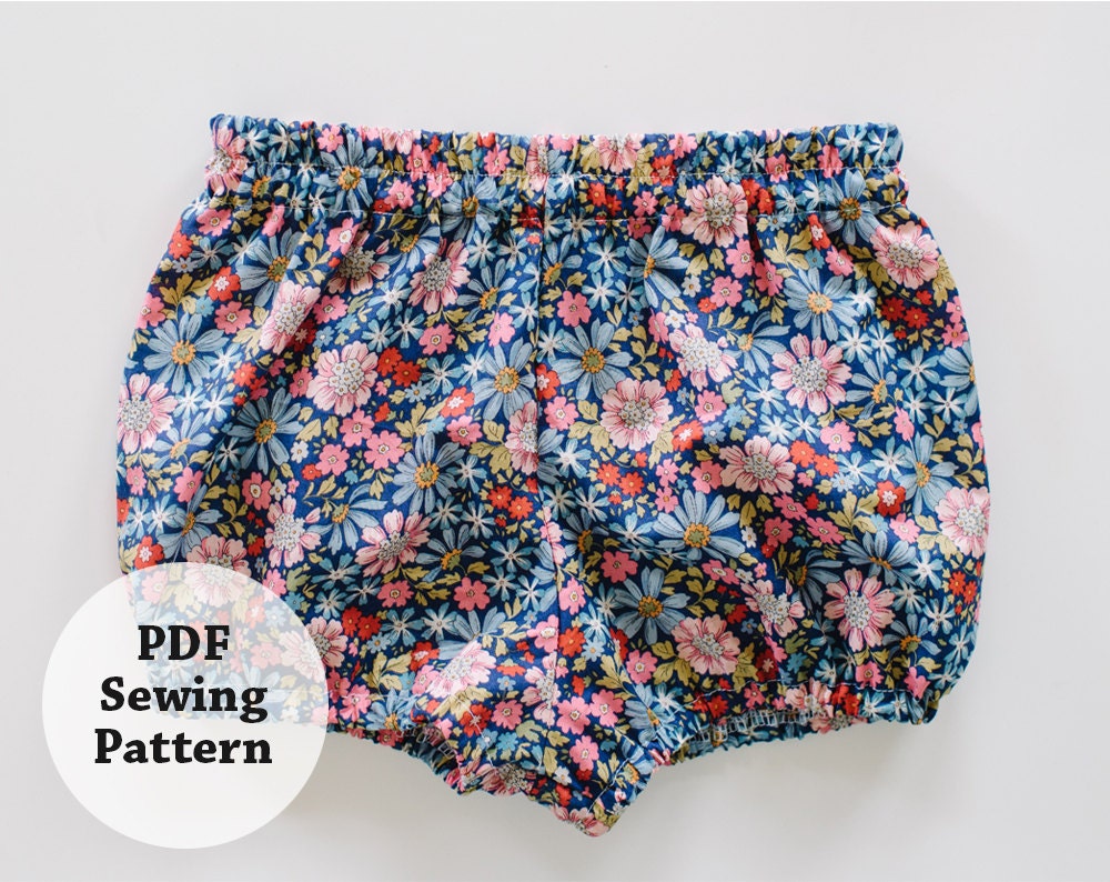 Baby Bloomers PDF Sewing Pattern Girls Apparel