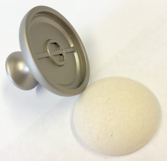 10 DIY Knob Base Unglazed 34mm Make your Own Drawer Pulls