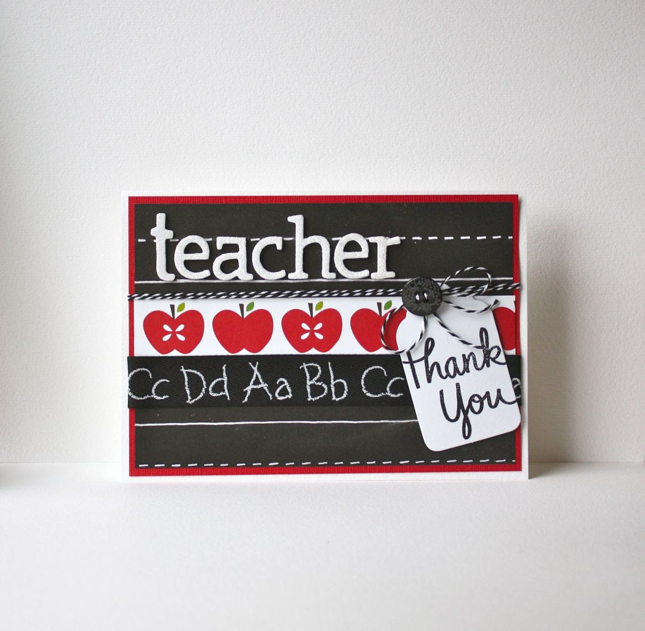 Teacher Thank You Handmade Card