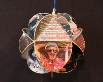 Village People Album Cover Ornament Made Of Record Jackets